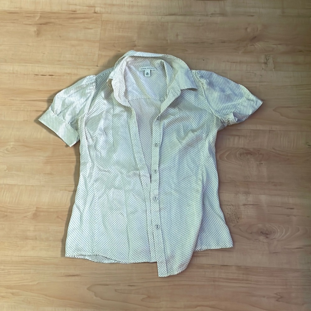 Silk button up